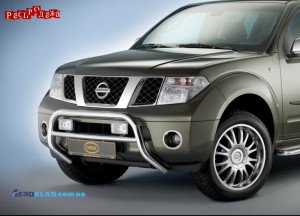 Дуга передняя нержавейка cobra nis1721 для Nissan NAVARA 