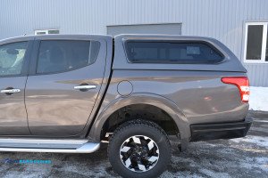 mitsubishi l200 2016+ aeroklas canopy & arb& warn